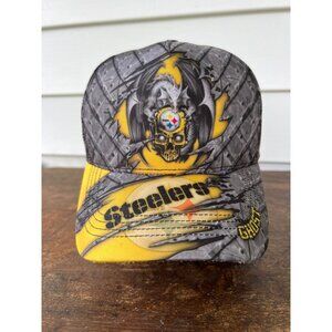 Pittsburgh Steelers Ghost Camo Adjustable Snapback Hat Unisex Sports Fan Cap X3